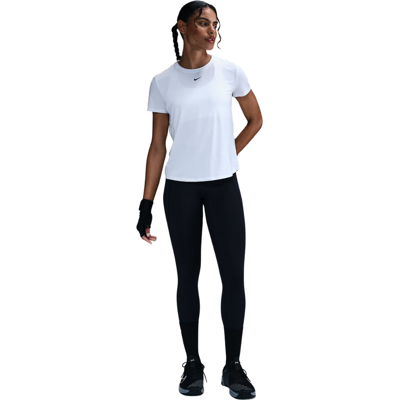 Nike One Classic Women Dri-FIT T-shirt White Hvid S Dame Nike One Classic Women Dri-FIT T-shirt White Hvid S Dame