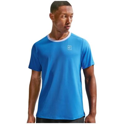 Nike Court Advantage Dri-FIT T-shirt Blue Blå L Herre Nike Court Advantage Dri-FIT T-shirt Blue Blå L Herre