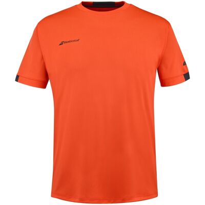Babolat Play Crew Neck Tee Fiesta Red Rød M Herre Babolat Play Crew Neck Tee Fiesta Red Rød M Herre
