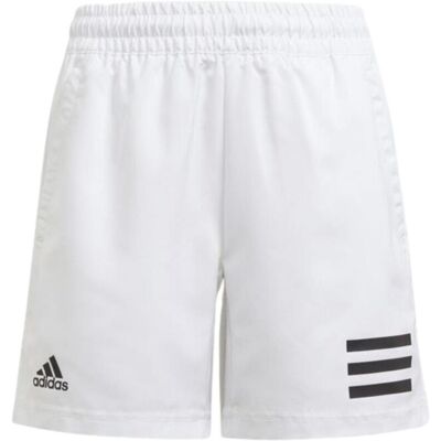 Adidas Boys Club 3-Stripes Shorts White Hvid 13-14 år Junior Adidas Boys Club 3-Stripes Shorts White Hvid 13-14 år Junior