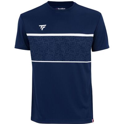 Tecnifibre Team Boys Tech T-shirt Marine Mørkeblå (Navy) 8-10 år Junior Tecnifibre Team Boys Tech T-shirt Marine Mørkeblå (Navy) 8-10 år Junior