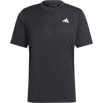 Adidas Club T-Shirt Black Sort M Herre Adidas Club T-Shirt Black Sort M Herre