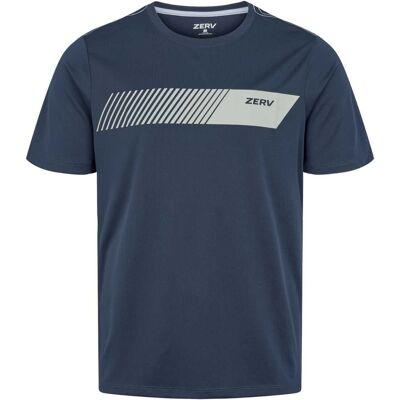 ZERV Zenzar T-shirt Dark Sapphire Mørkeblå (Navy) S Herre ZERV Zenzar T-shirt Dark Sapphire Mørkeblå (Navy) S Herre