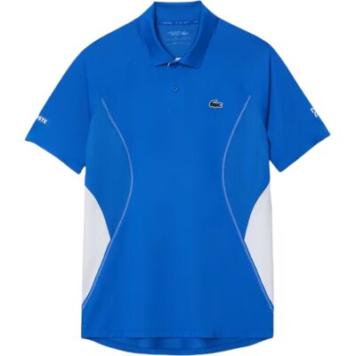 Lacoste - Djokovic Ultra-Dry Polo - Sininen - L - Polo-paita Lacoste - Djokovic Ultra-Dry Polo - Sininen - L - Polo-paita