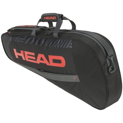 Head Base Racquet Bag S Black/Orange Sort Head Base Racquet Bag S Black/Orange Sort
