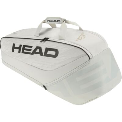 Head Pro X Racquet Bag M Corduroy White/Black Hvid Head Pro X Racquet Bag M Corduroy White/Black Hvid