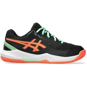 Asics Gel-Dedicate 8 Padel GS Black/Vivid Coral Sort,Orange Junior Asics Gel-Dedicate 8 Padel GS Black/Vivid Coral Sort,Orange Junior