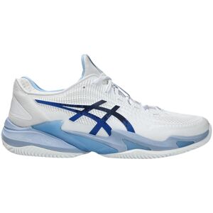 Asics Court FF 3 Novak Clay White/Tuna Blue Hvid,Blå Herre Asics Court FF 3 Novak Clay White/Tuna Blue Hvid,Blå Herre