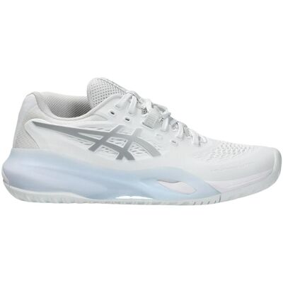 Asics Gel - Resolution X Valkoinen / Puhdas Hopea Naisten - Tennisshorts Asics Gel - Resolution X Valkoinen / Puhdas Hopea Naisten - Tennisshorts