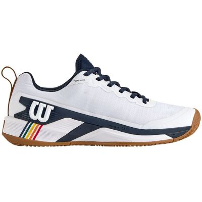 Wilson - Rush Pro 4.5 Clay Roland Garros - Valkoinen - 48 - Kengät Wilson - Rush Pro 4.5 Clay Roland Garros - Valkoinen - 48 - Kengät