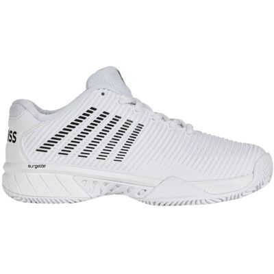 K-Swiss Hypercourt Express 2 Clay Women White/Black Hvid Dame K-Swiss Hypercourt Express 2 Clay Women White/Black Hvid Dame