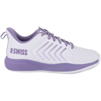 K-Swiss Ultrashot Light Clay Women White/Purple Haze Hvid Dame K-Swiss Ultrashot Light Clay Women White/Purple Haze Hvid Dame