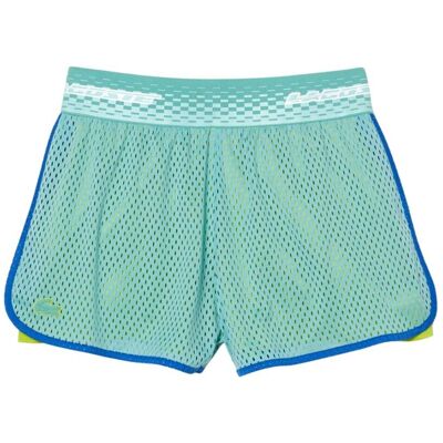 Lacoste Tennis Shorts with Built-in Undershorts Mint Mint M Dame Lacoste Tennis Shorts with Built-in Undershorts Mint Mint M Dame