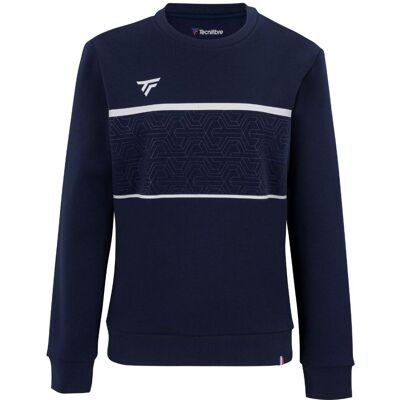 Tecnifibre Team Women Sweater Marine Mørkeblå (Navy) XL Dame Tecnifibre Team Women Sweater Marine Mørkeblå (Navy) XL Dame