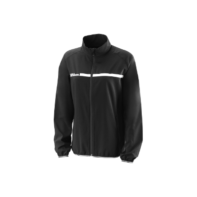 Wilson Team ll Woven Jacket Ladies Black Sort M Dame Wilson Team ll Woven Jacket Ladies Black Sort M Dame