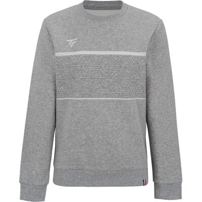 Tecnifibre Team Women Sweater Silver Grå XS Dame Tecnifibre Team Women Sweater Silver Grå XS Dame