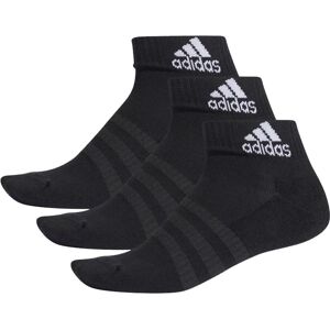 Adidas Cush Ankle Socks 3-pack Black Sort Unisex Adidas Cush Ankle Socks 3-pack Black Sort Unisex