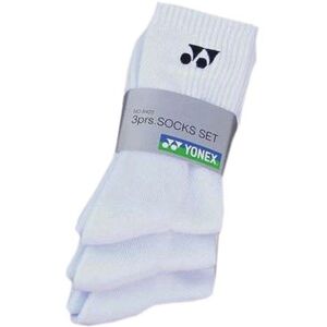 Yonex Socks 8422 3-pack White Hvid Unisex Yonex Socks 8422 3-pack White Hvid Unisex