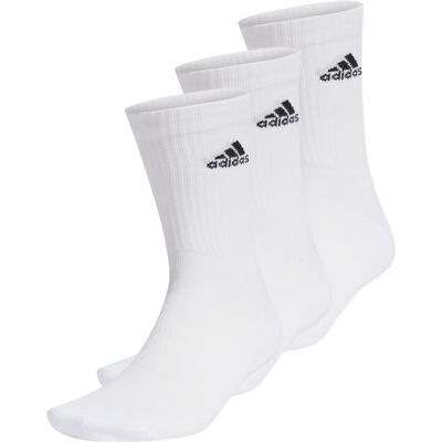 Adidas Cushioned Crew Socks 3-Pack White Hvid Unisex Adidas Cushioned Crew Socks 3-Pack White Hvid Unisex