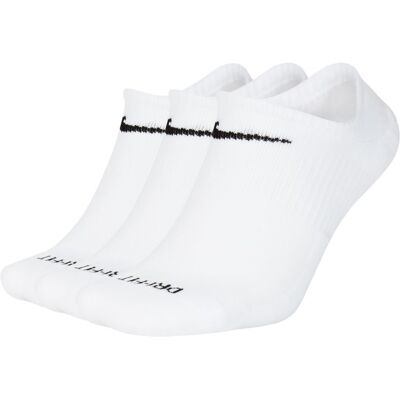 Nike Everyday Plus Ankle Socks 3-pack White/Black Hvid Unisex Nike Everyday Plus Ankle Socks 3-pack White/Black Hvid Unisex