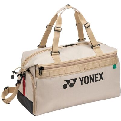 Yonex Gearlogic Boston Bag Beige Beige Yonex Gearlogic Boston Bag Beige Beige