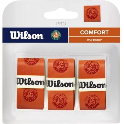Wilson RG Pro Overgrip Orange 3-Pack Orange Wilson RG Pro Overgrip Orange 3-Pack Orange