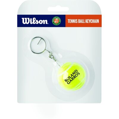 Wilson Roland Garros Tennisball Keyring Gul Wilson Roland Garros Tennisball Keyring Gul