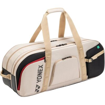 Yonex Gearlogic Tournament Bag Beige Beige Yonex Gearlogic Tournament Bag Beige Beige