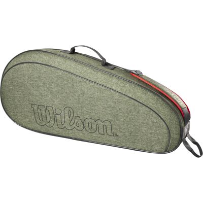 Wilson Team 3 Bag Heather Green Mørkegrøn Wilson Team 3 Bag Heather Green Mørkegrøn