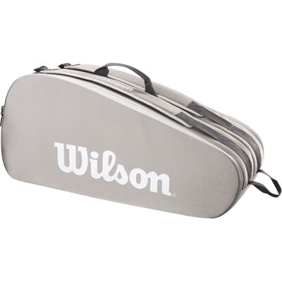 Wilson Tour 6 Bag Stone Grå,Lysegrå Wilson Tour 6 Bag Stone Grå,Lysegrå