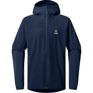 Haglöfs Move Softshell HoodMen Tarn Blue - XS XS Haglöfs Move Softshell HoodMen Tarn Blue - XS XS