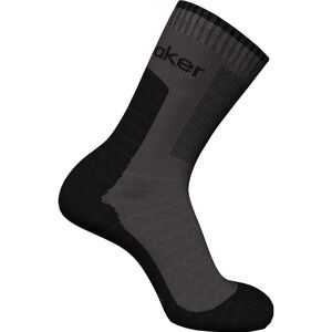 Icebreaker W Mer Hike+ Medium Crew Obsidian/Black - L L Icebreaker W Mer Hike+ Medium Crew Obsidian/Black - L L
