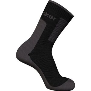 Icebreaker M Mer Hike+ Medium Crew Black/Obsidian - M M Icebreaker M Mer Hike+ Medium Crew Black/Obsidian - M M
