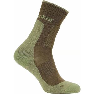 Icebreaker Men Merino Hike+ Medium Crew Loden/Lichen - S S Icebreaker Men Merino Hike+ Medium Crew Loden/Lichen - S S