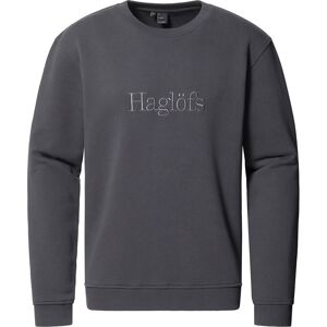 Haglöfs Crewneck Men True Black - L L Haglöfs Crewneck Men True Black - L L