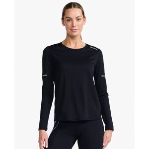 2XU Aero L/S Women Black/Silver Reflective - XXS XXS 2XU Aero L/S Women Black/Silver Reflective - XXS XXS
