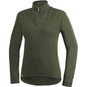 Woolpower Zip Turtleneck 200 Pine Green - XS XS Woolpower Zip Turtleneck 200 Pine Green - XS XS