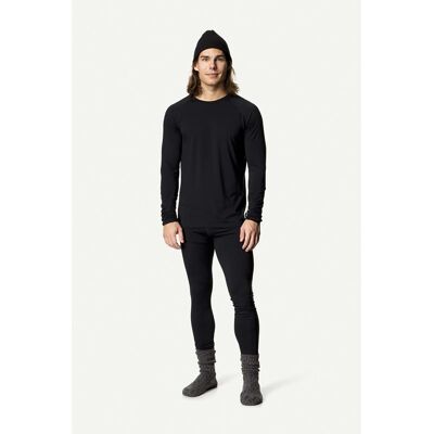 Houdini Desoli Light Crew Sweater Men True Black - S S Houdini Desoli Light Crew Sweater Men True Black - S S