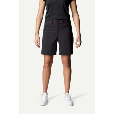 Houdini Dock Shorts - Musta - Naisten shortsit - Kierrätetty materiaali Houdini Dock Shorts - Musta - Naisten shortsit - Kierrätetty materiaali