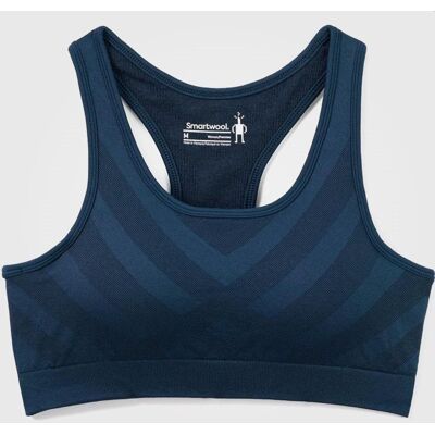 Smartwool Merino Sport Seamless Racerback Bra Twilight Blue - XS XS Smartwool Merino Sport Seamless Racerback Bra Twilight Blue - XS XS
