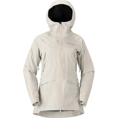 Norrøna Møre Gore-Tex Jacket W'S Oatmeal - M M Norrøna Møre Gore-Tex Jacket W'S Oatmeal - M M