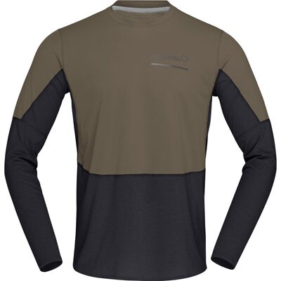 Norrøna Senja Equaliser Lightweight Long SleeveM's Olive Night - L L Norrøna Senja Equaliser Lightweight Long SleeveM's Olive Night - L L