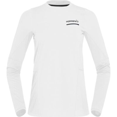 Norrøna Senja Equaliser Lightweight Long SleeveW´s Snow White - L L Norrøna Senja Equaliser Lightweight Long SleeveW´s Snow White - L L