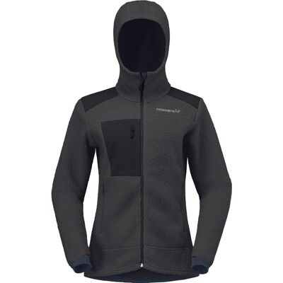 Norrøna Trollveggen Warm3 Zip Hood W'S Phantom - S S Norrøna Trollveggen Warm3 Zip Hood W'S Phantom - S S
