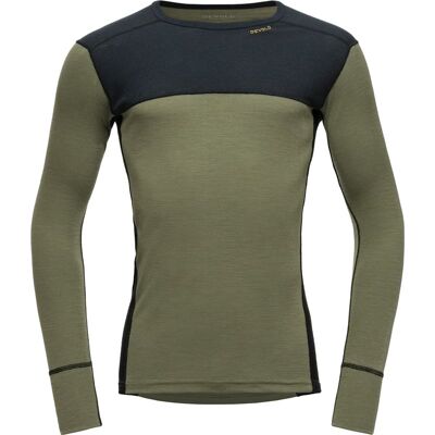 Devold Lauparen Merino 190Shirt Man Ink/Lichen/Black - L L Devold Lauparen Merino 190Shirt Man Ink/Lichen/Black - L L