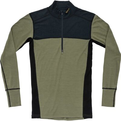 Devold Lauparen Merino 190Zip Neck Man Ink/Lichen/Black - S S Devold Lauparen Merino 190Zip Neck Man Ink/Lichen/Black - S S