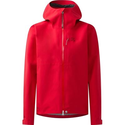 Haglöfs Front Proof II Jacket Women Bright Red - S S Haglöfs Front Proof II Jacket Women Bright Red - S S