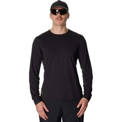 Houdini M's Pace Air LS Tee True Black - M M Houdini M's Pace Air LS Tee True Black - M M