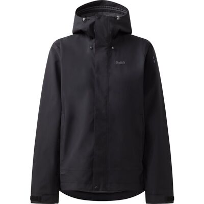 Haglöfs Breeze Proof -takkiWomen True Black - L L Haglöfs Breeze Proof -takkiWomen True Black - L L