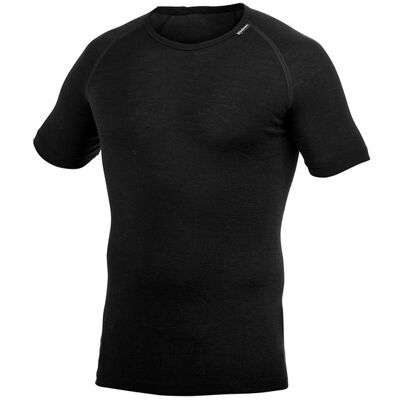 Woolpower Tee Lite Black - S S Woolpower Tee Lite Black - S S